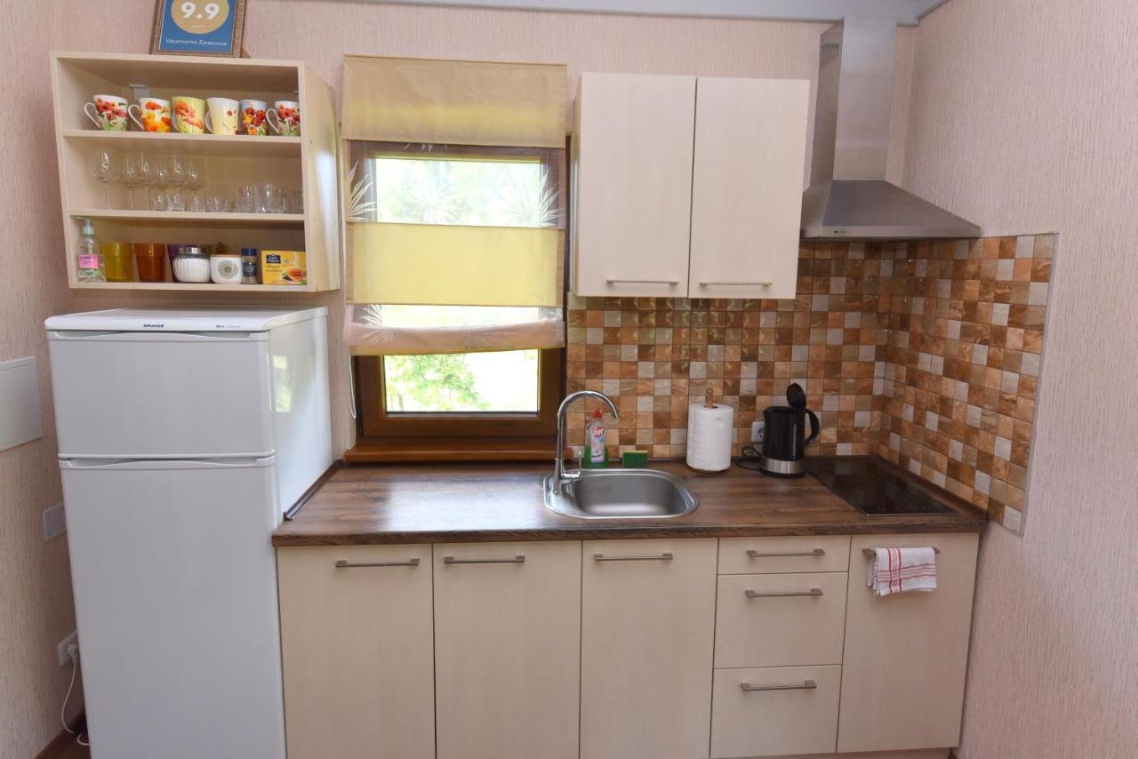 Villa Vasarnamis Zarasuose à Zarasai Extérieur photo